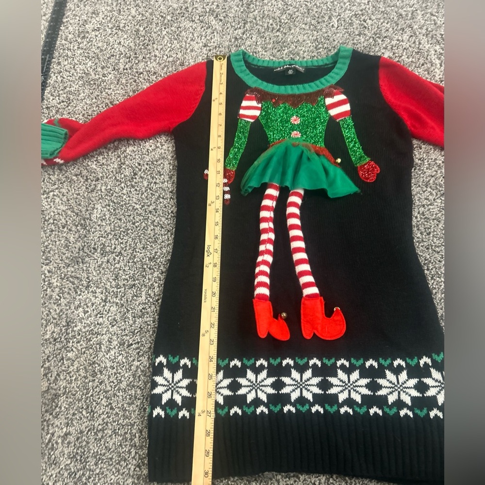 United States Sweaters Ugly Multi-Color Festive Christmas Sweater Women’s XS/S - Picture 7 of 7